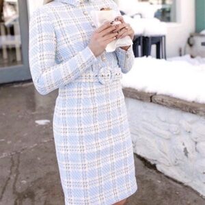 Ivy City Co Mykayla tweed dress